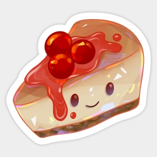 Happy Cherry Cheesecake Sticker